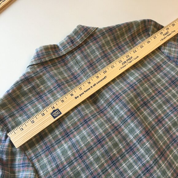 Plaid Blazer in Blue and Gray - Picture 10 of 16